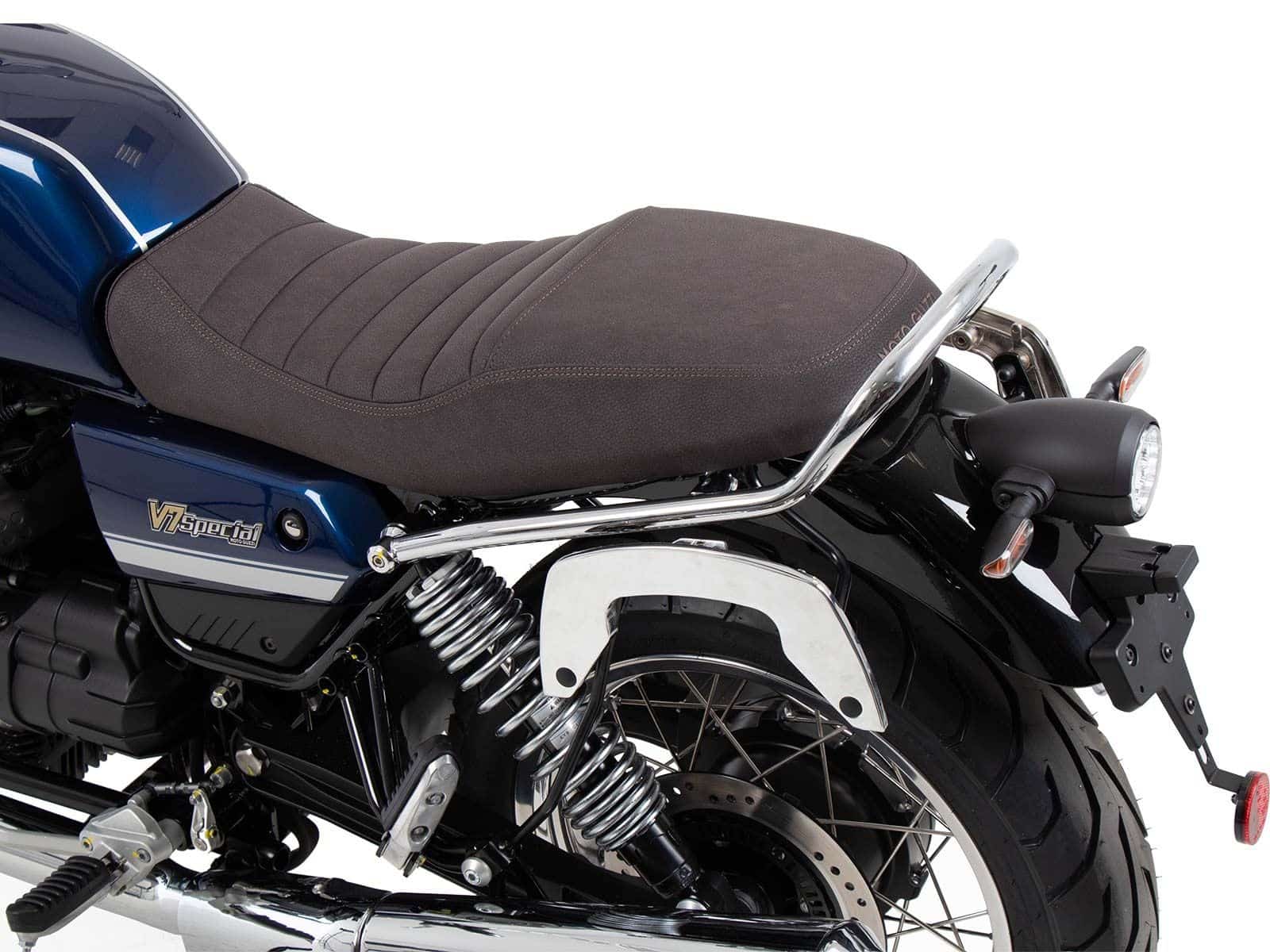 C-Bow side carrier chrome for Moto Guzzi V7 850 Special (25- ) Hepco & Becker