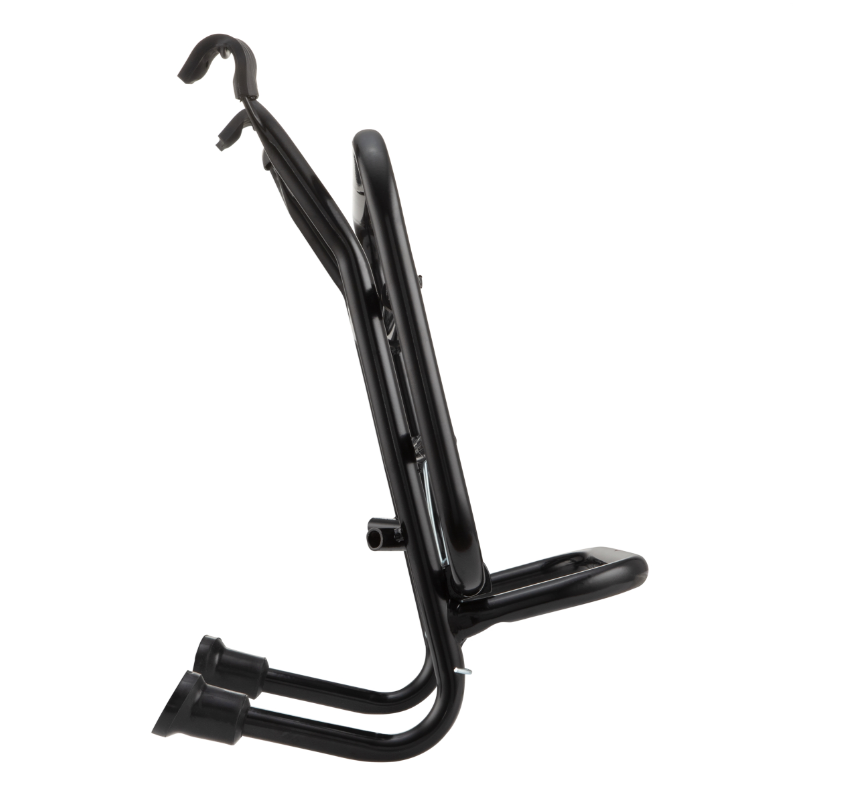 Luggage rack front for Vespa PX 80-200cc, foldable, black