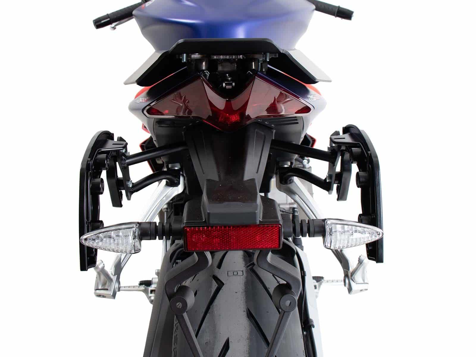 C-Bow side carrier black for Aprilia Tuono 660 (20-21) / RS 660 (20-24) Hepco & Becker