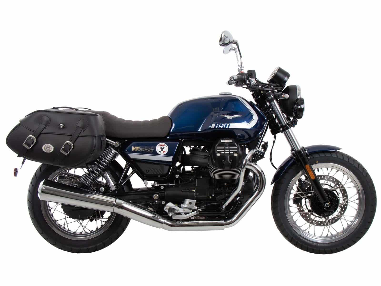 C-Bow side carrier chrome for Moto Guzzi V7 850 Special (25- ) Hepco & Becker