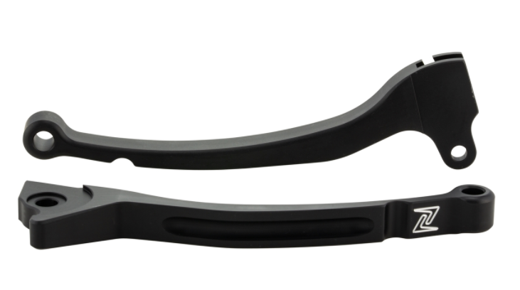Sport lever set brake left/right for Vespa LX/LXV/S/Primavera/Sprint 50-150ccm, black matt