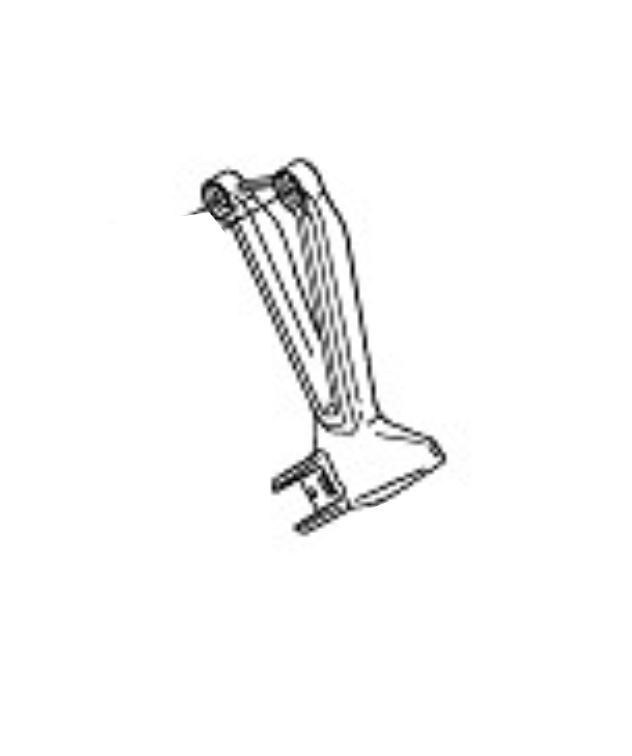Footrest bracket rear left for Z 900 RS /Cafe (Bj.18-) Original Kawasaki
