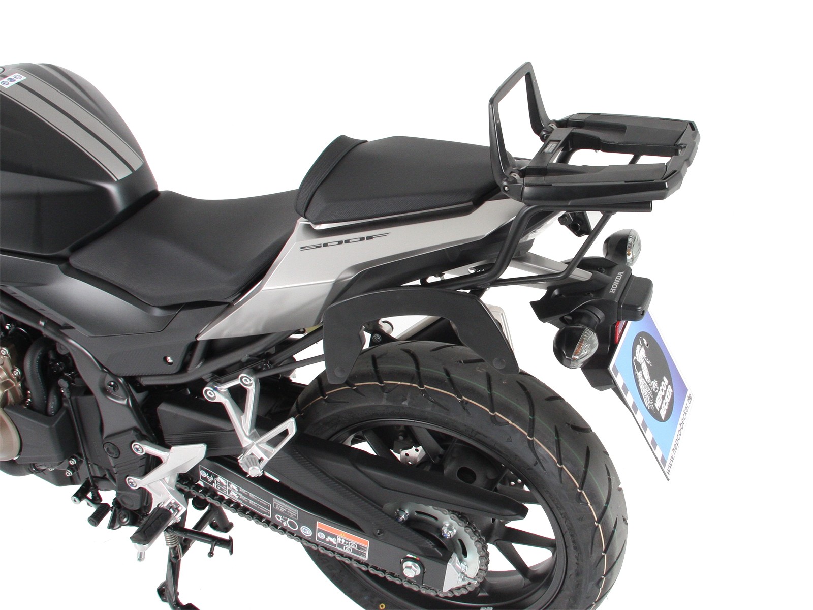 Easyrack top case carrier black for Honda CBR 500 R (16-18) Hepco & Becker