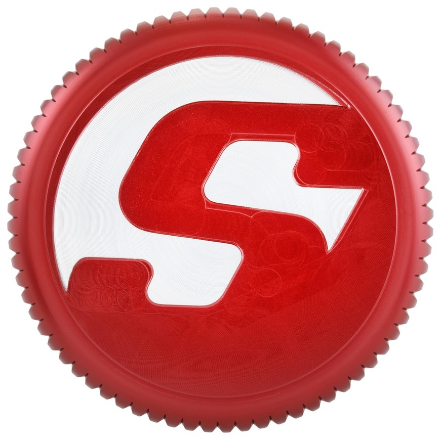 Gas cap for Vespa, red