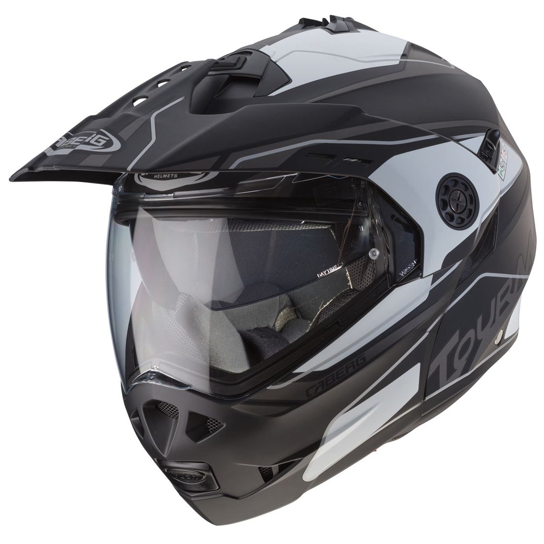 Caberg helmet Tourmax Marathon, matte black / white
