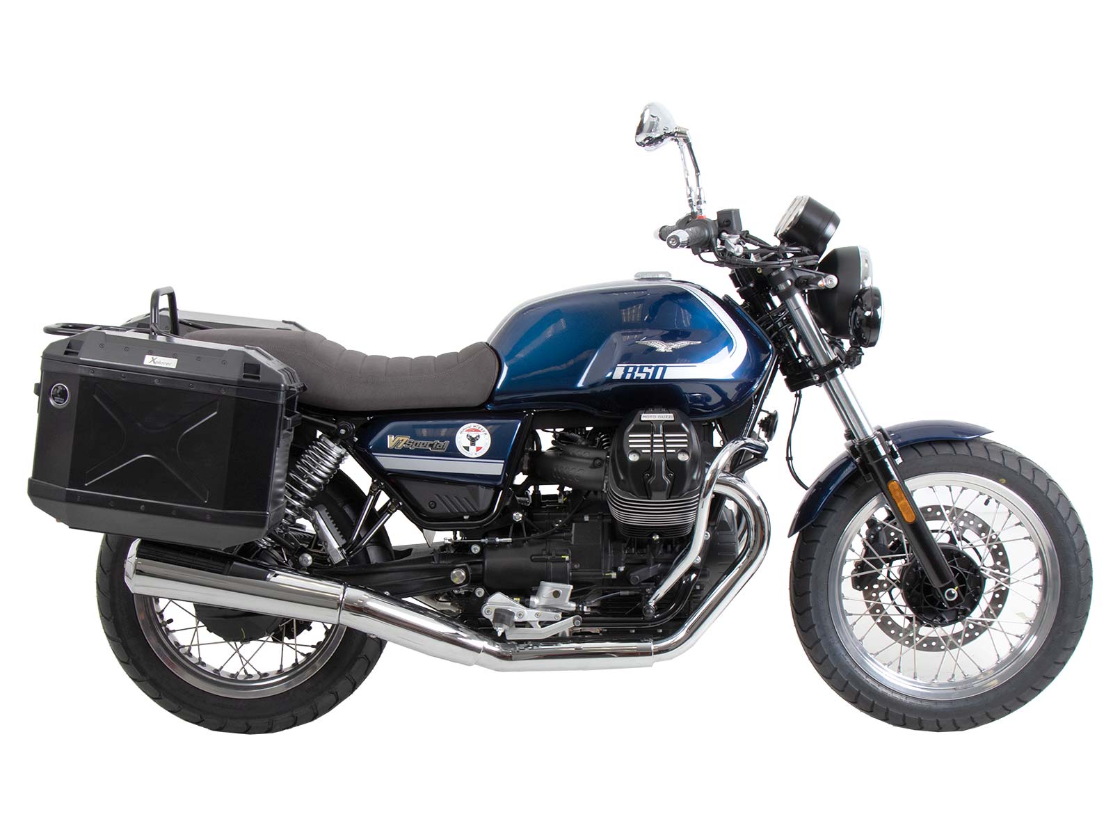 Carrier black for Moto Guzzi V7 Special/Stone/Centenario (21-24) Hepco & Becker
