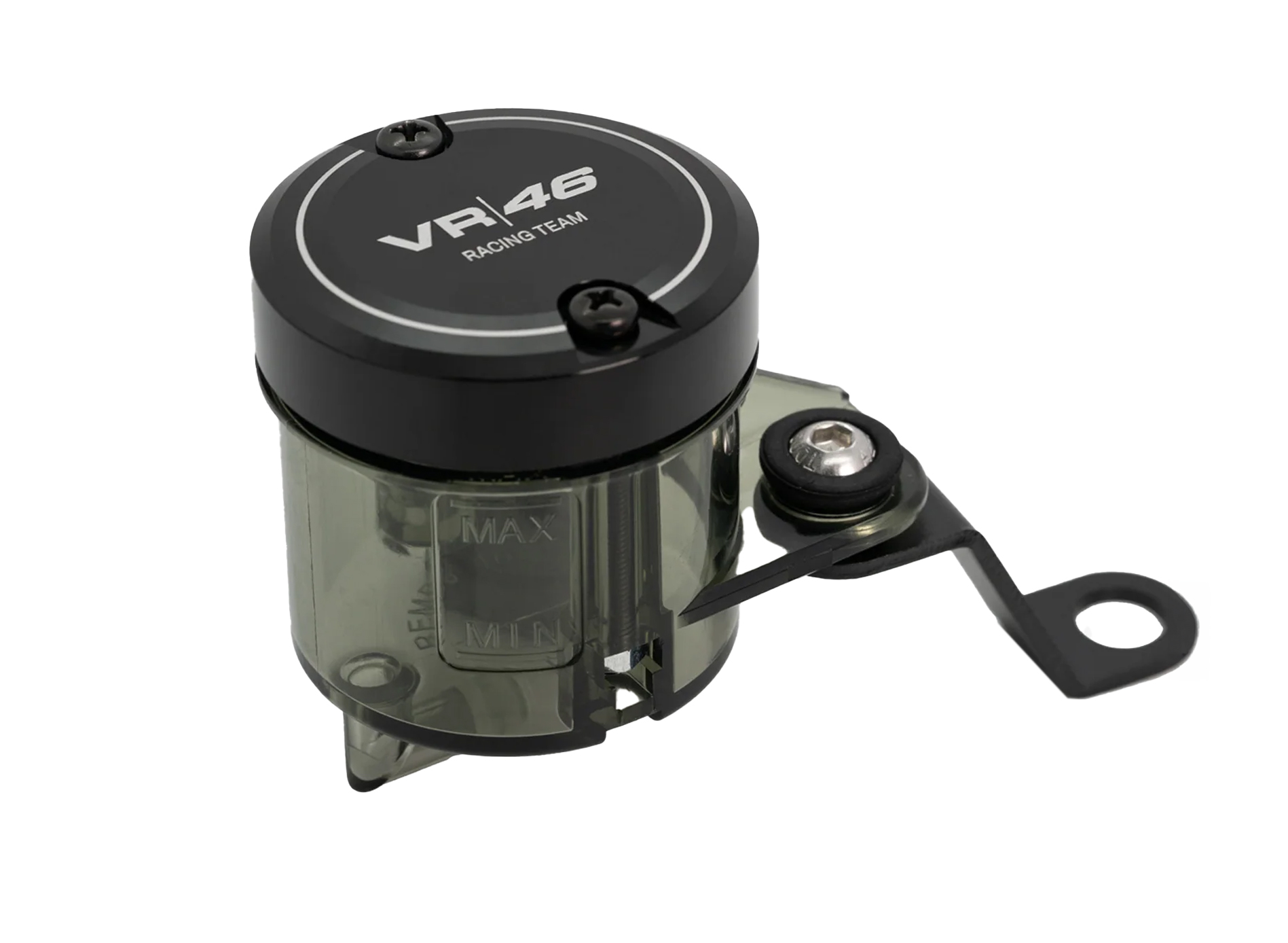 Barracuda VR|46 Racing Team Universal reservoir with black aluminum lid