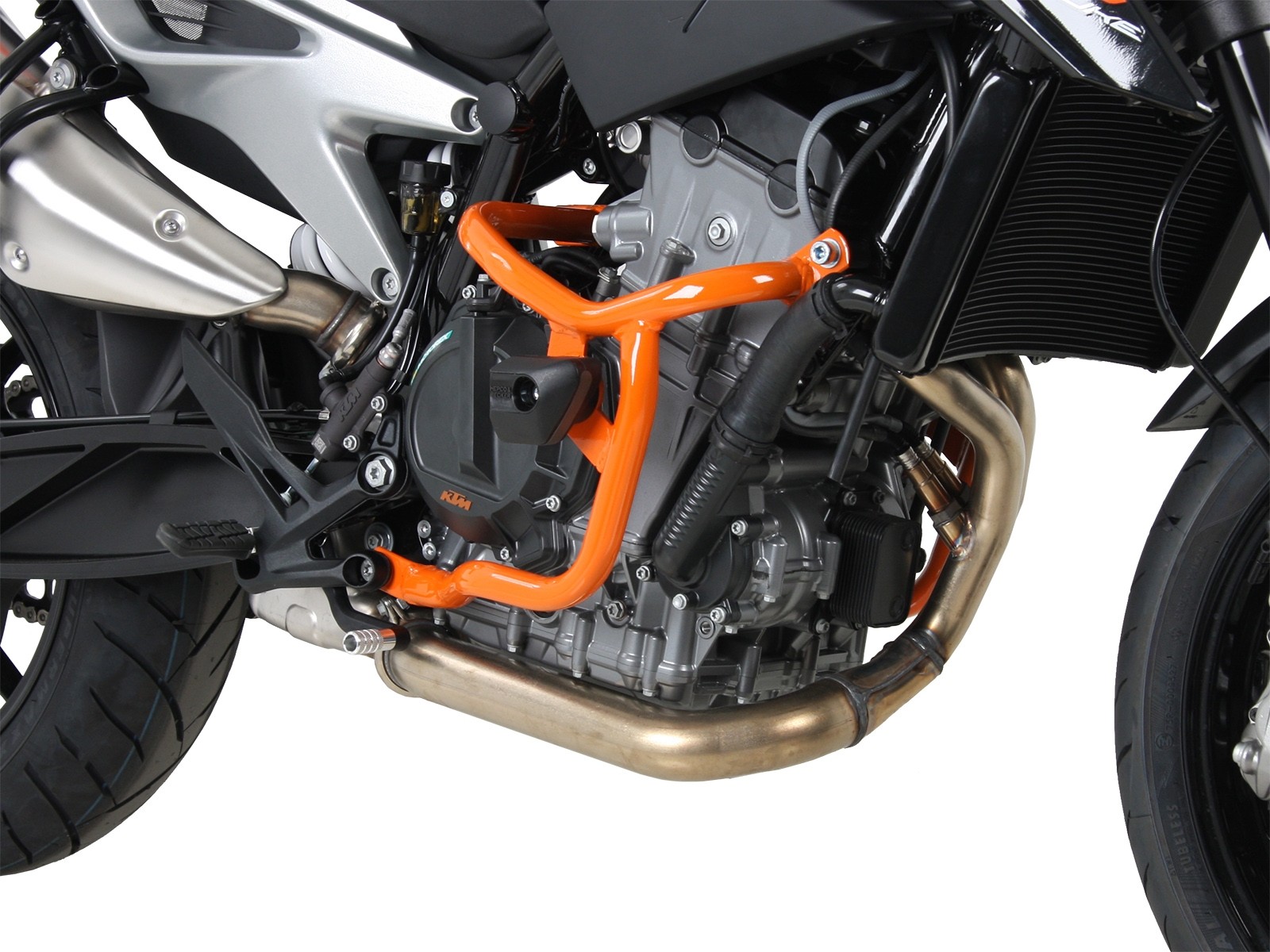 Engine Guard orange KTM 790 Duke ab Bj. 2018 Hepco & Becker