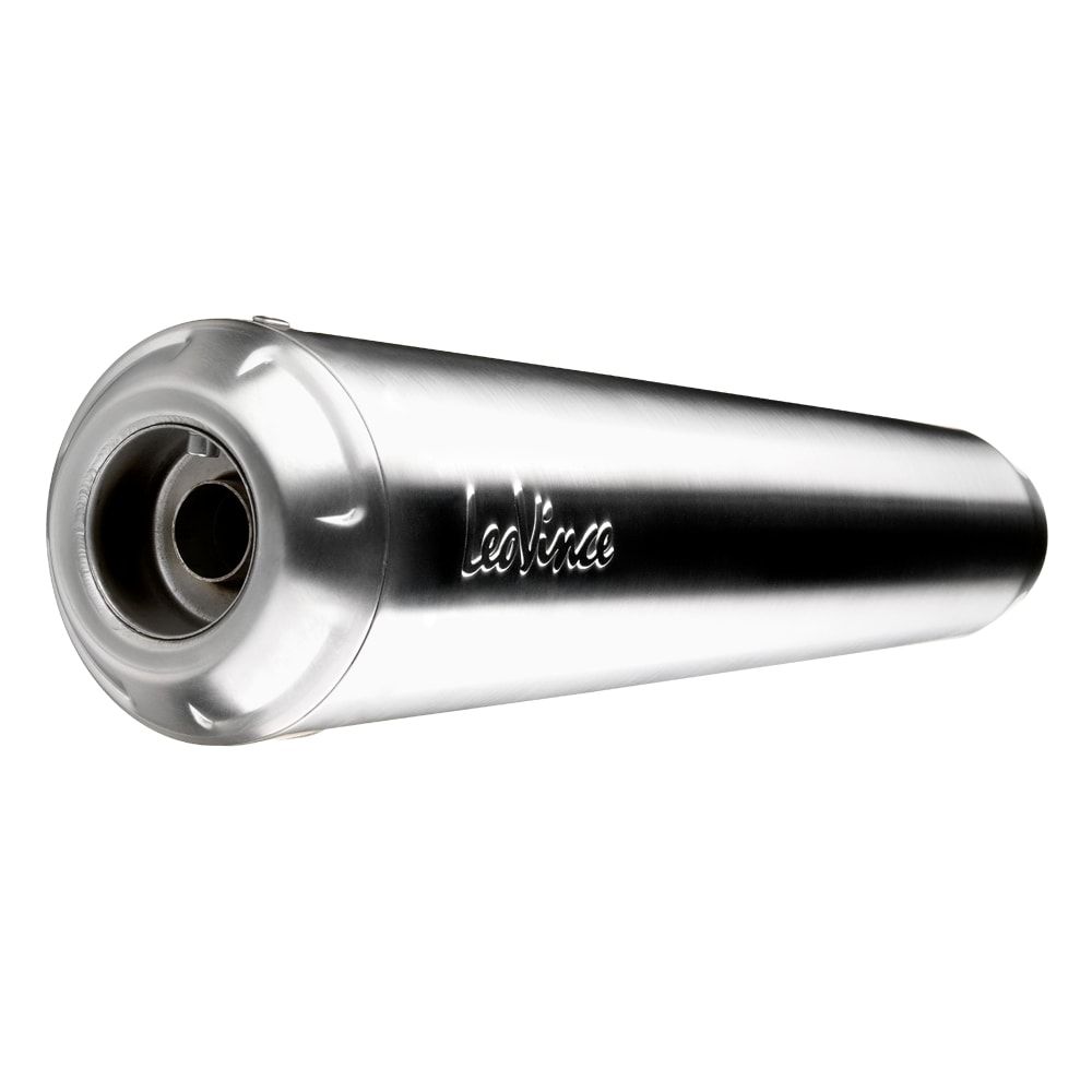 LeoVince exhaust system Classic Racer, stainless steel, Euro 4 for Triumph Street Twin (Bj.16-18)