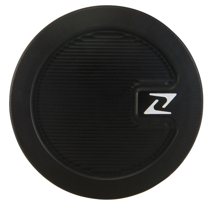 Dust cap brake drum / wheel hub front for Vespa, black matt