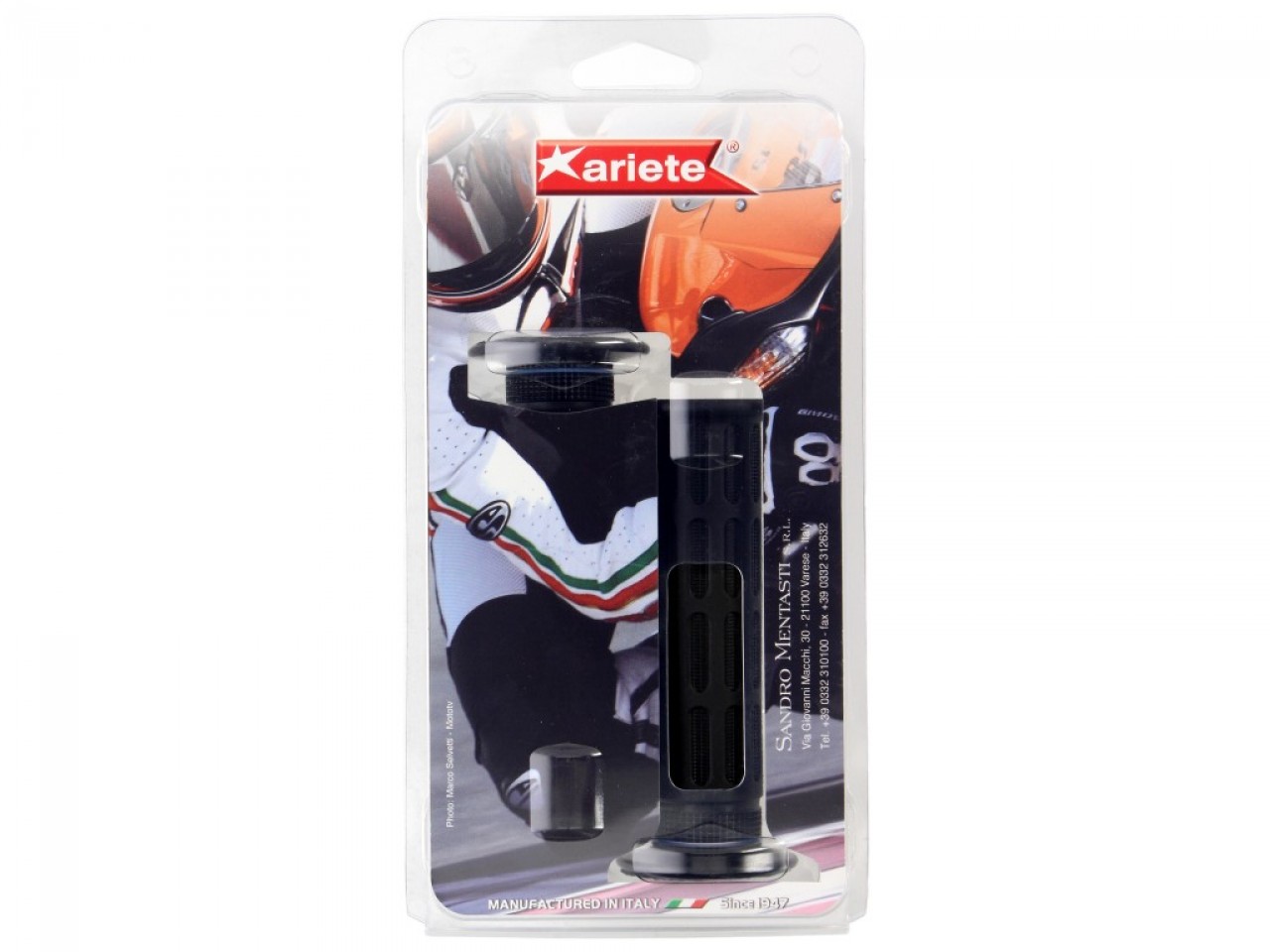 ariete rubber grip set open, length: 125 mm, black, Super Soft