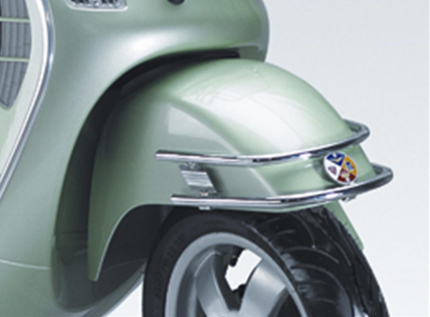Front bumper fender for Vespa GTS/GTS Super/GTV/GT 60/GT/GT L 125-300cc, chrome