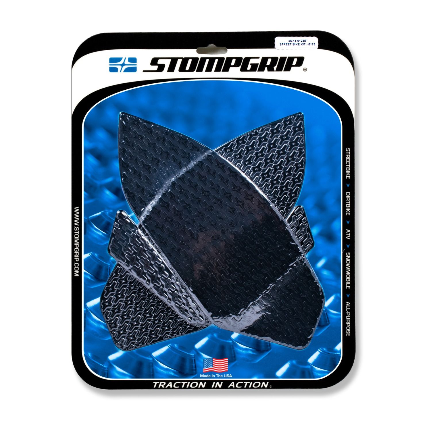 Stompgrip black for Honda CBR500R / CB500F (16-18)