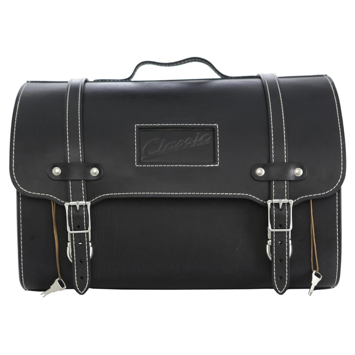 Leather case "Classic" for Vespa - black