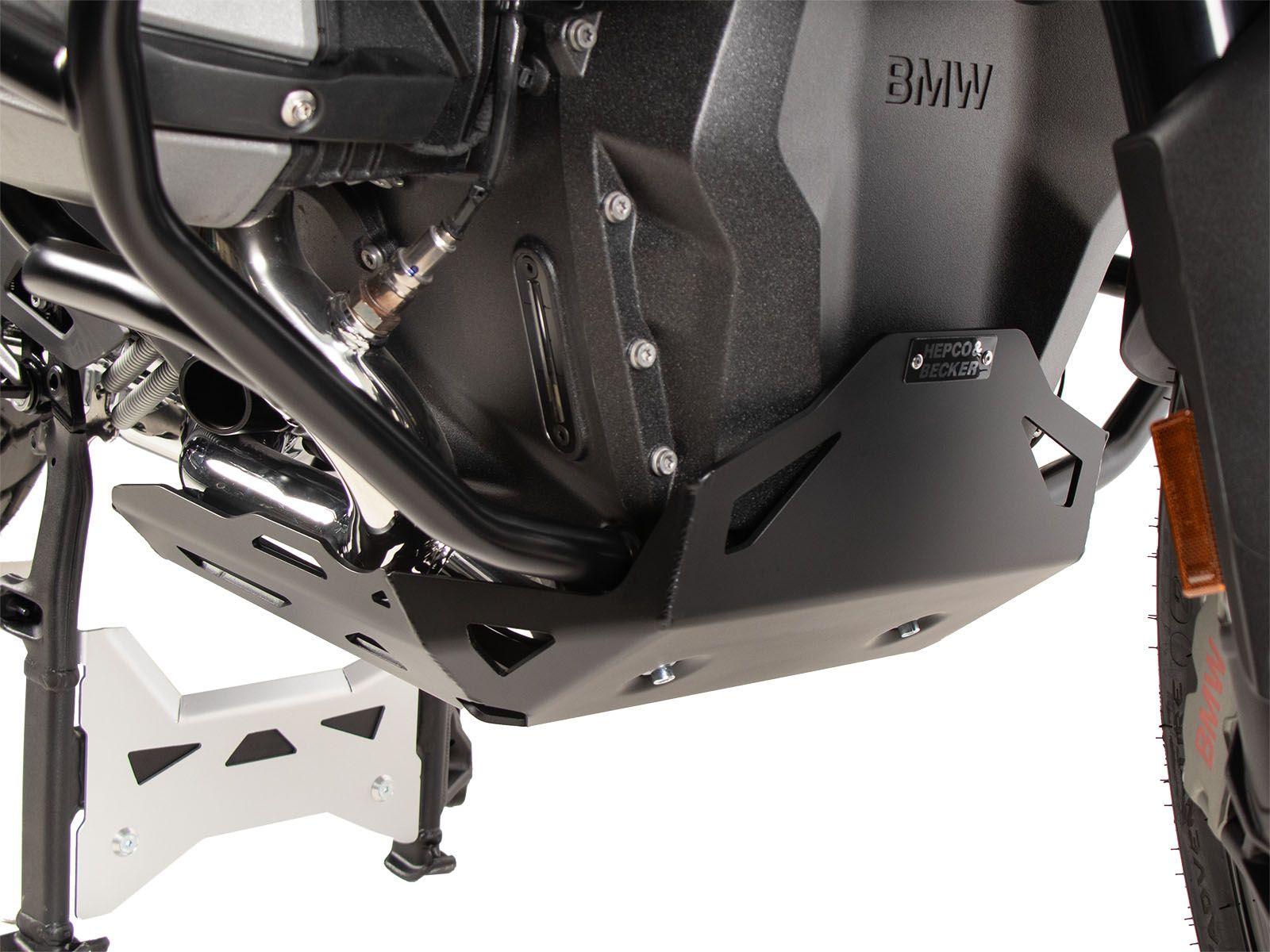 Engine protection plate black for BMW R 1300 GS (23-) Hepco & Becker