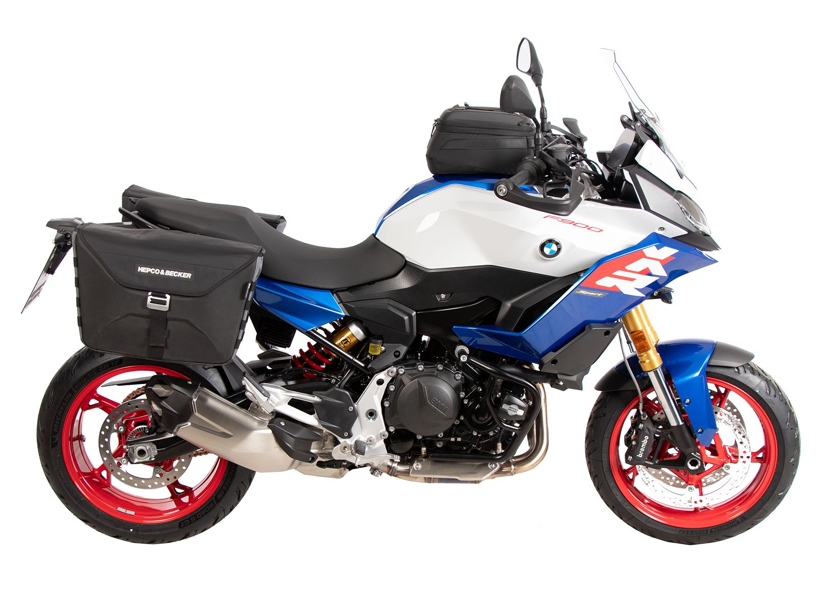 C-Bow side carrier black for BMW F 900 XR (25-) Hepco & Becker