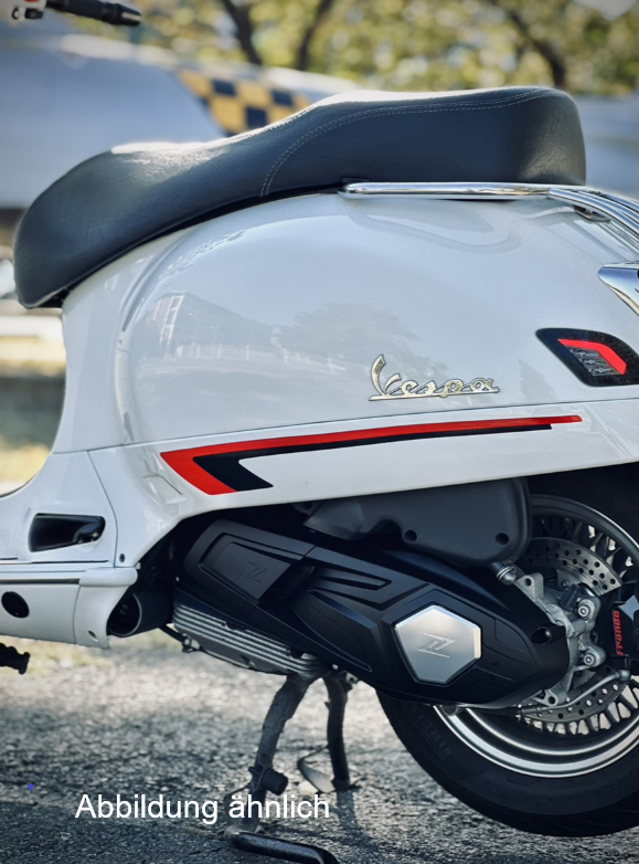Cover for vario lid ZELIONI for Vespa GTS/GTS Super/GTV HPE 300cc, titanium