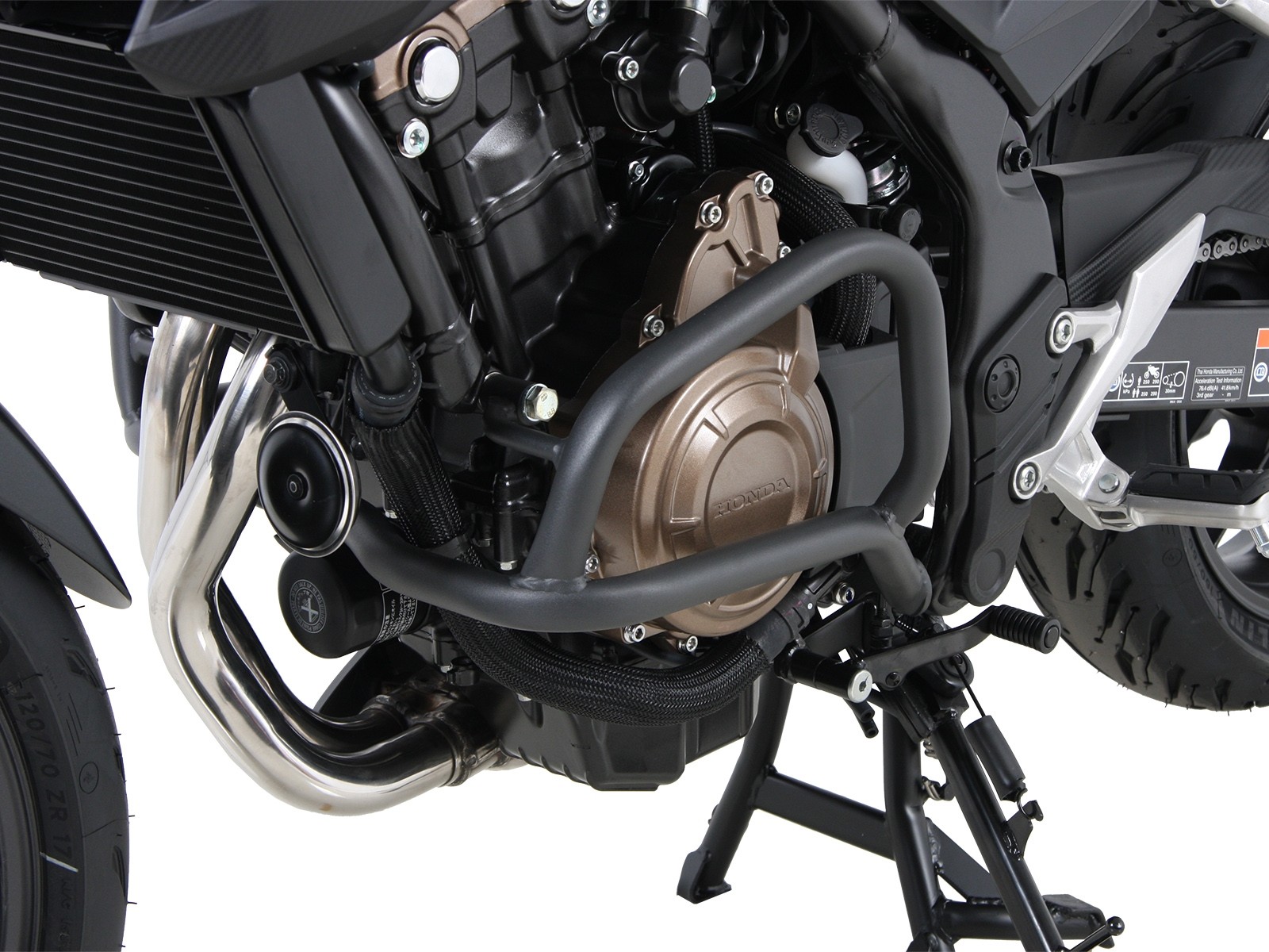 Engine guard anthracite for Honda CB 500 F (19-23) Hepco & Becker