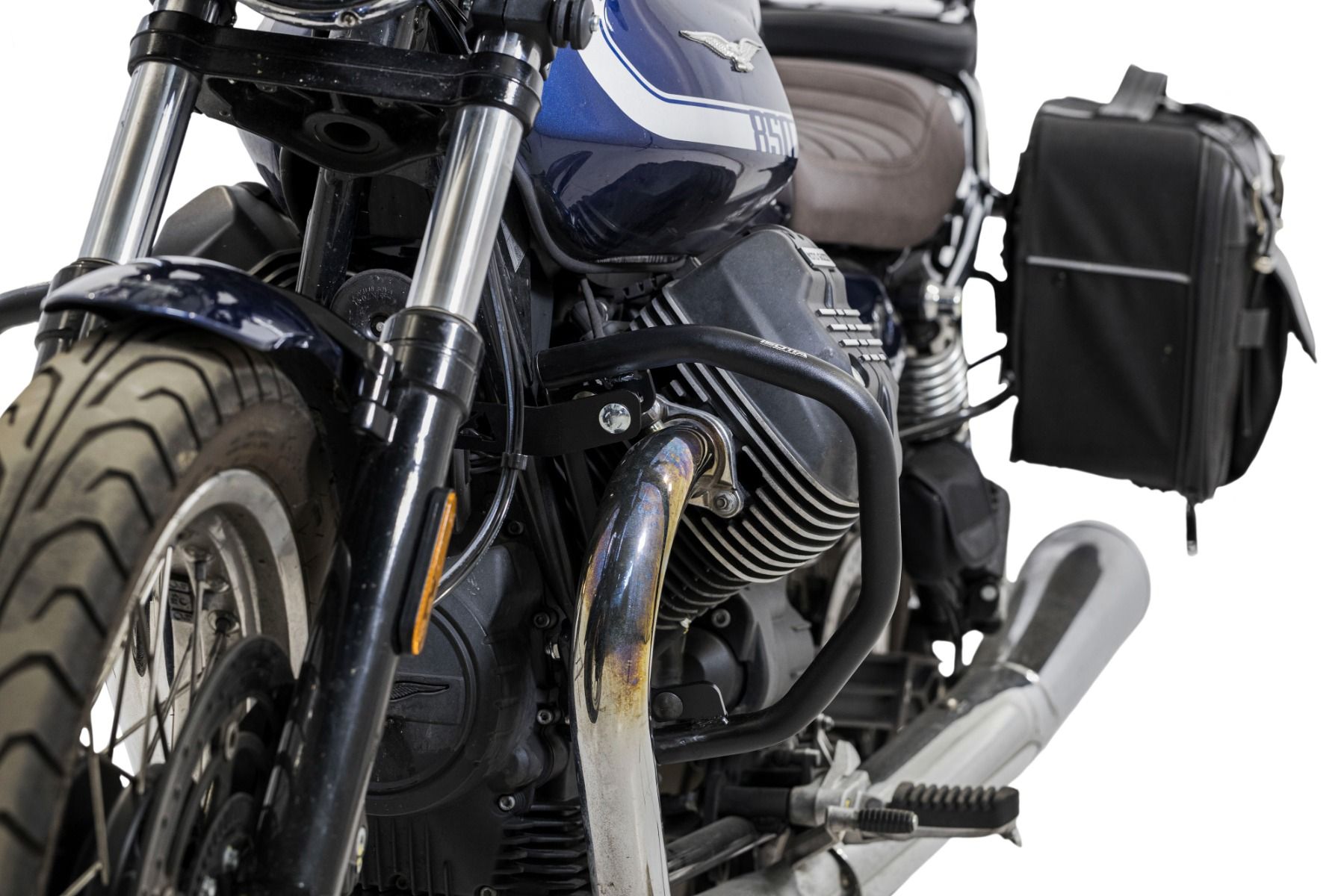 Engine guard black for Moto Guzzi V7 850 Special (21-24)