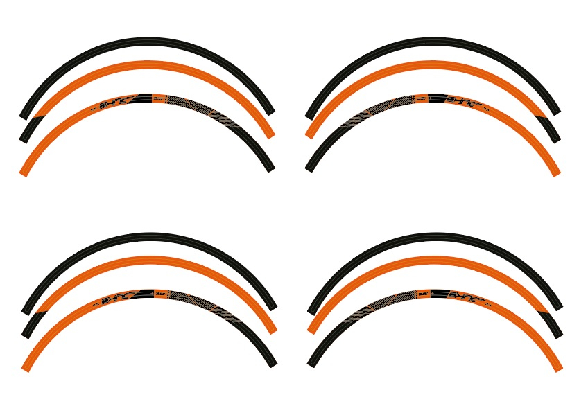 KTM Rim Ring Sticker Kit