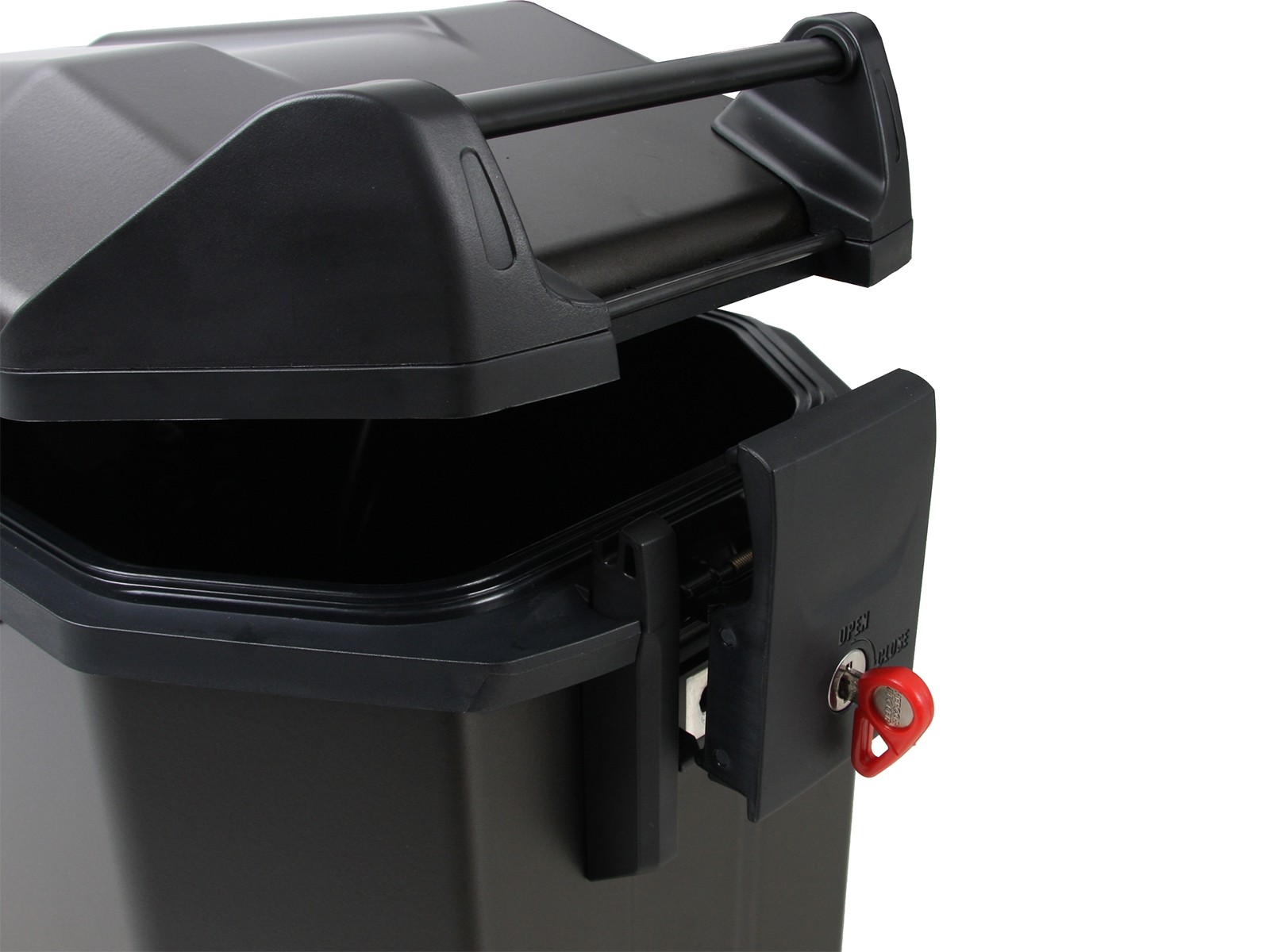 Xceed side case 38 Ltr. Jet Black black Hepco & Becker
