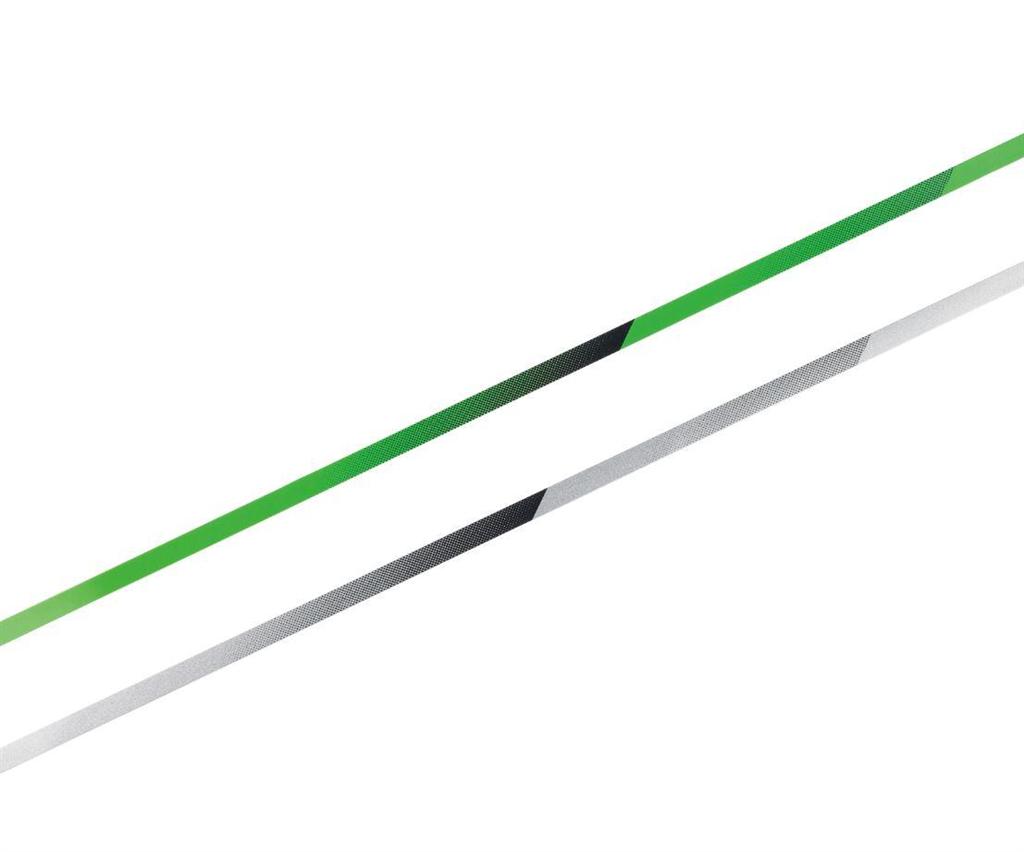 Rim rings set green original Kawasaki