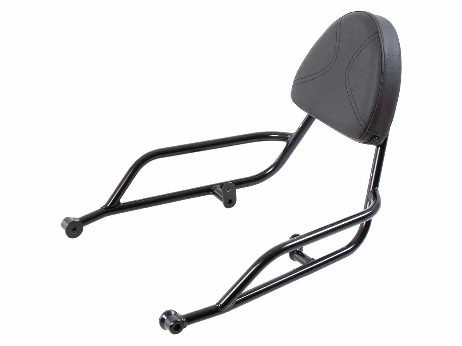Sissybar black without luggage rack for Moto Guzzi V7 Stone Special Edition (22-) Hepco & Becker