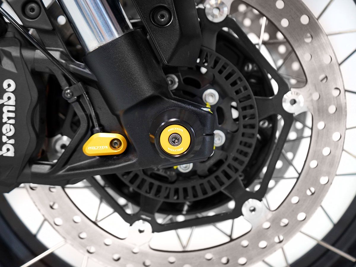 Front axle covers for Moto Guzzi Stelvio 1000