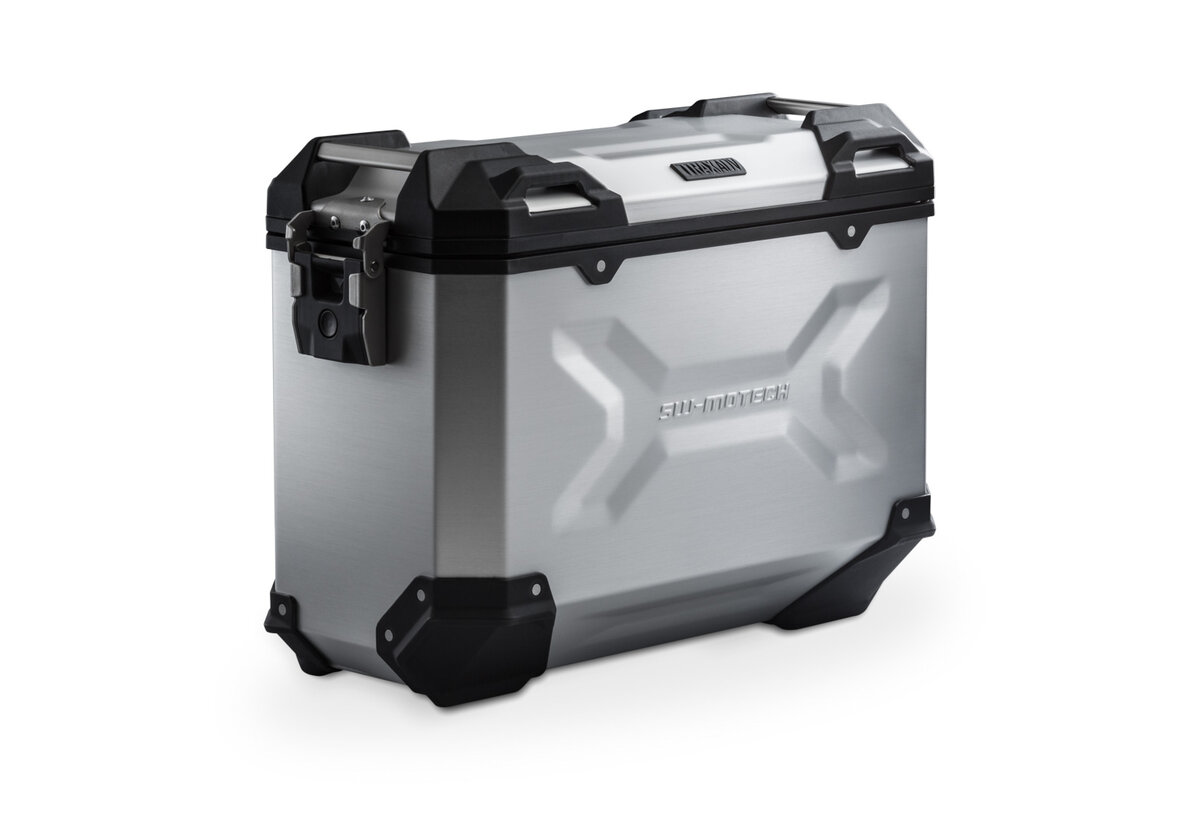 SW-Motech TRAX ADV M aluminum case 37L silver, left for Honda XL 750 Transalp (23-) SW Motech