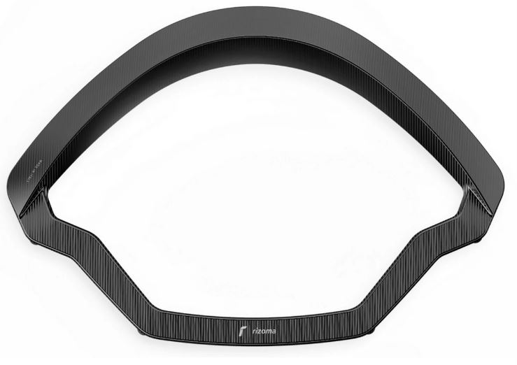 Decorative ring RIZOMA speedometer for Vespa GTS/GTS Super 125-300cc (`23-), black