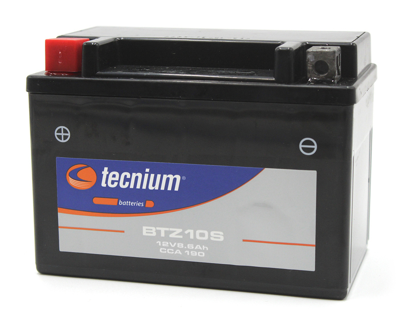 Tecnium maintenance-free battery activated at the factory - BTZ10S
