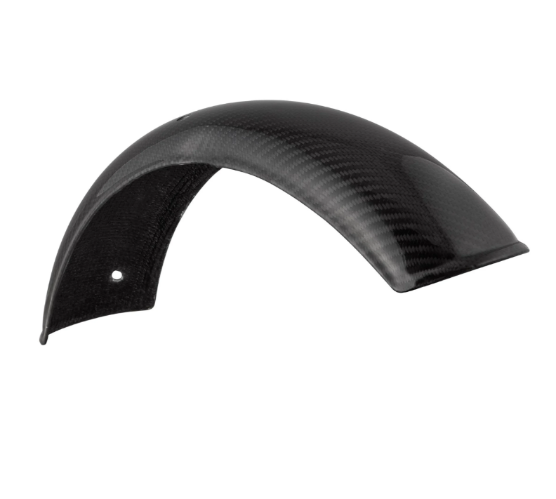Mudguard 2.0 Garelli EVO II without bracket for Vespa PX 80-200cc, carbon clear