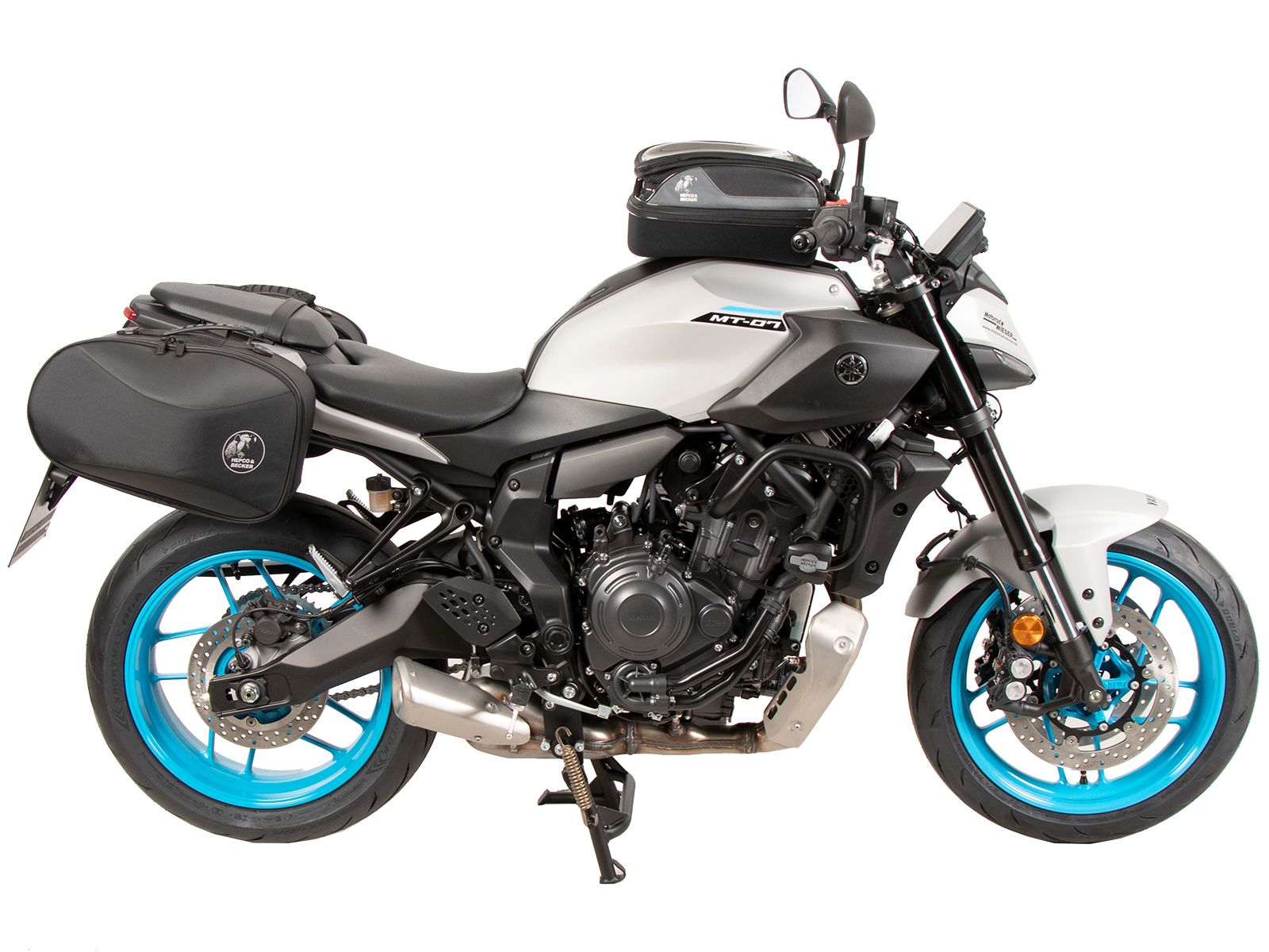 C-Bow side carrier black for Yamaha MT-07 / Y-AMT (25- ) Hepco & Becker