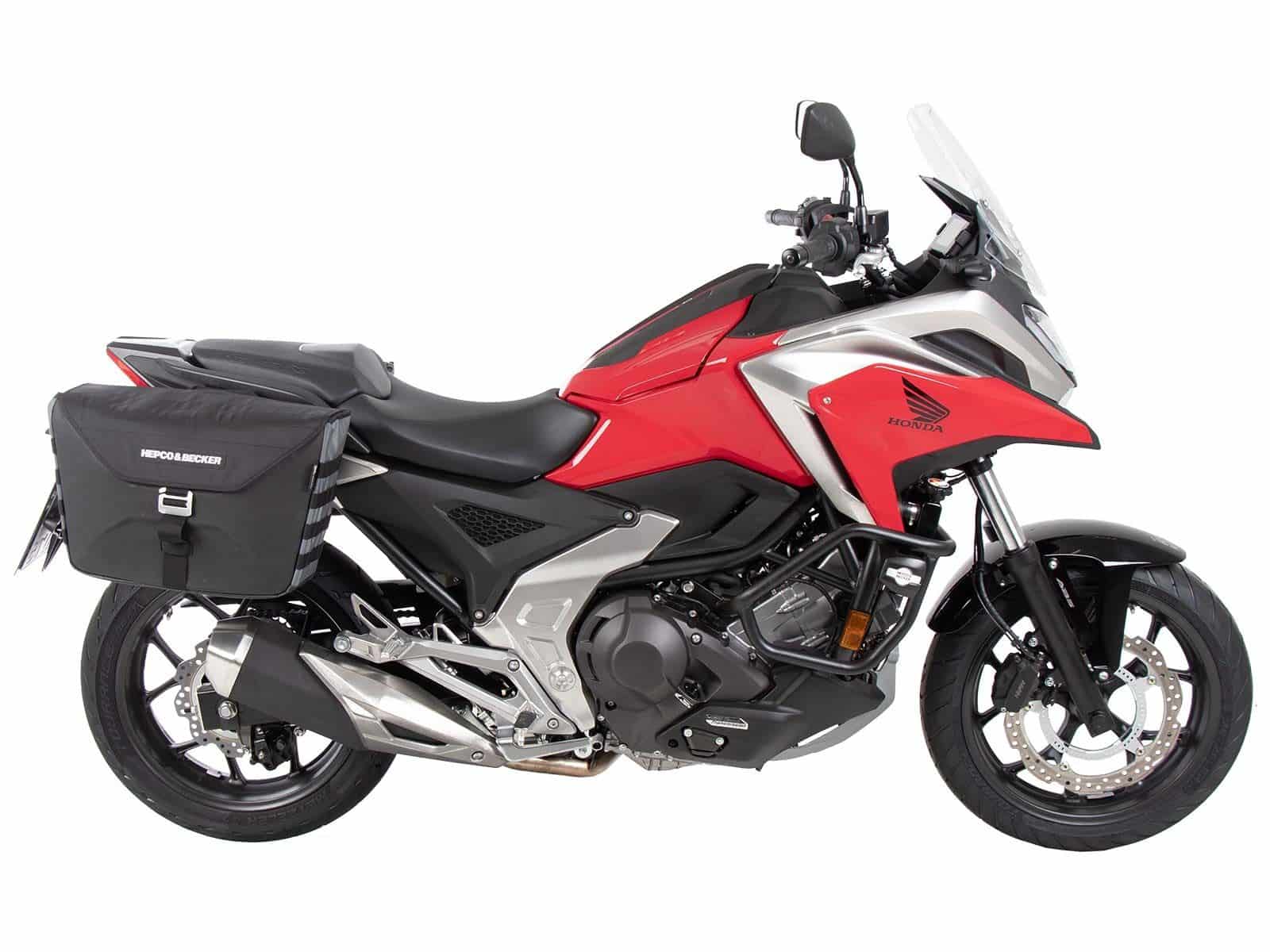 C-Bow side carrier black for Honda NC 750 X /DCT (21-) Hepco & Becker
