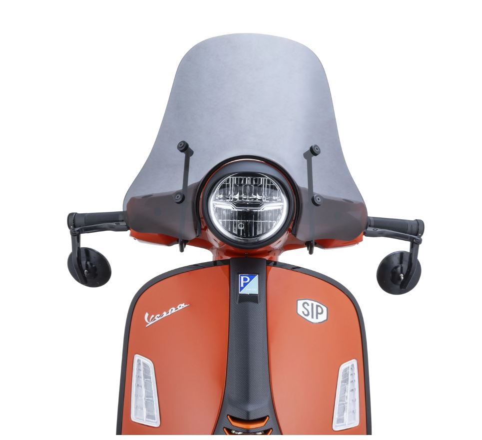 ERMAX Sportivo windshield, H 305 mm for Vespa GTS/GTS Super (`23-), tinted