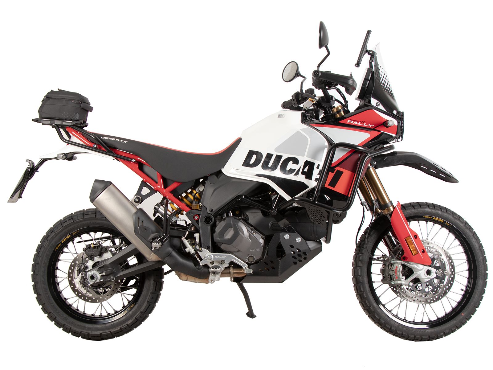 Smartrack rear carrier black for Ducati DesertX Rally (24-) Hepco & Becker