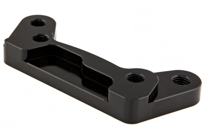 Adapter for BREMBO brake caliper, rear for Vespa GTS/GTS Super/GTV/GT 60 125-300ccm, black
