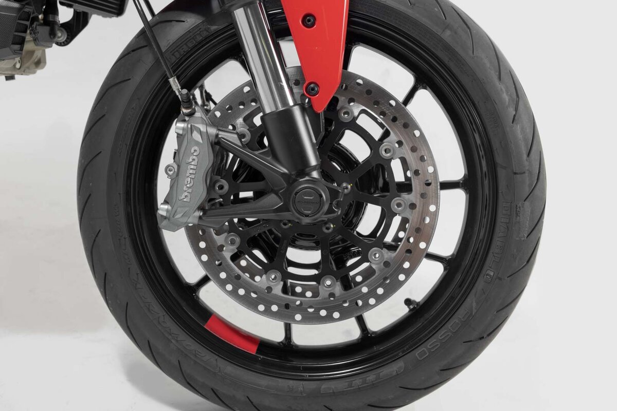 SW-Motech SW Motech crash pad kit for front axle Ducati models