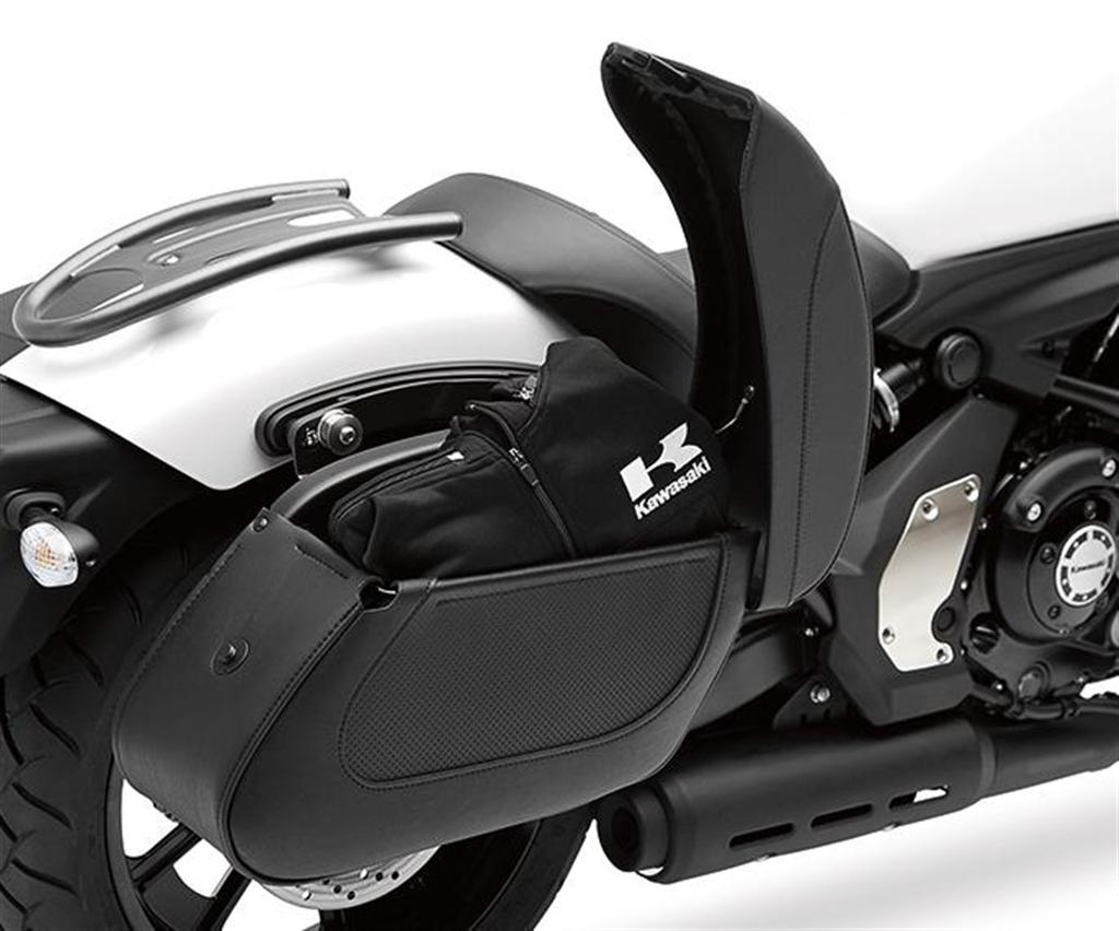 Saddlebag leather set for Vulcan S (Bj.15-19) original Kawasaki
