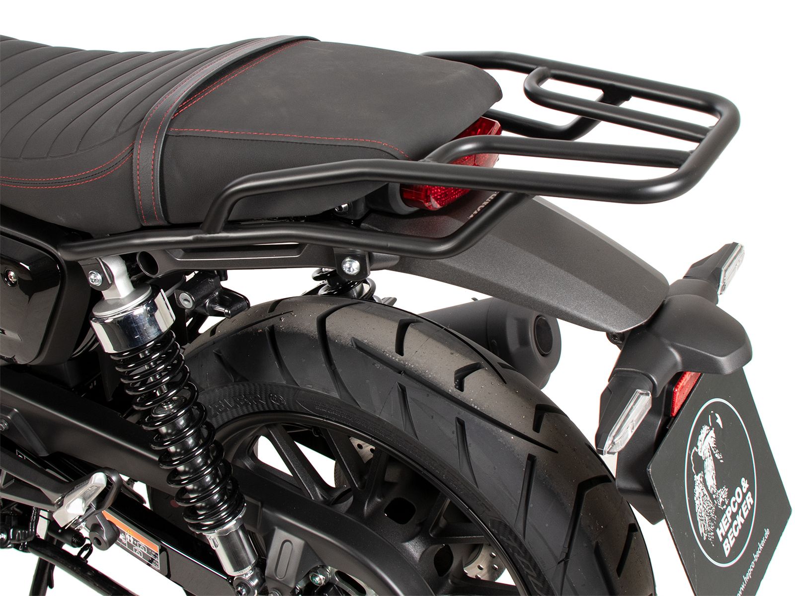 Tubular luggage rack black for Honda GB 350 S (25-) Hepco & Becker
