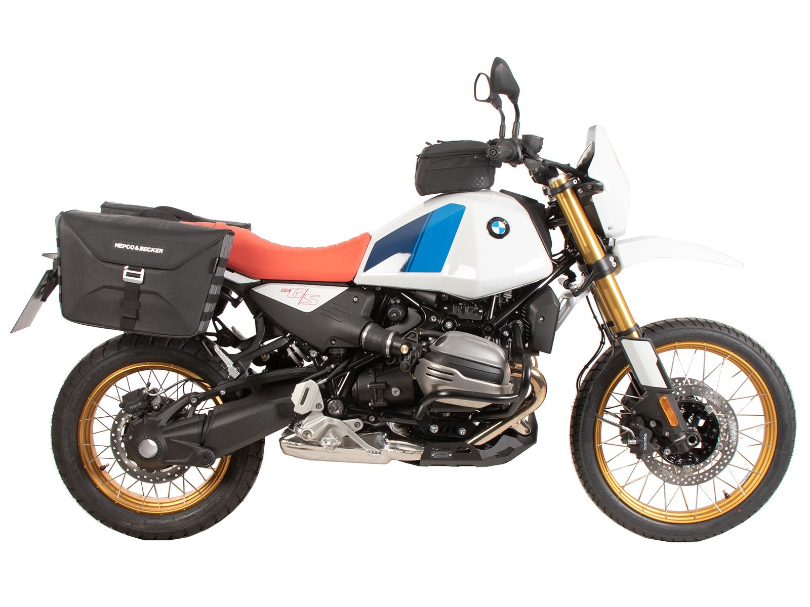 C-Bow side carrier black for BMW R 12 G/S (25-) Hepco & Becker