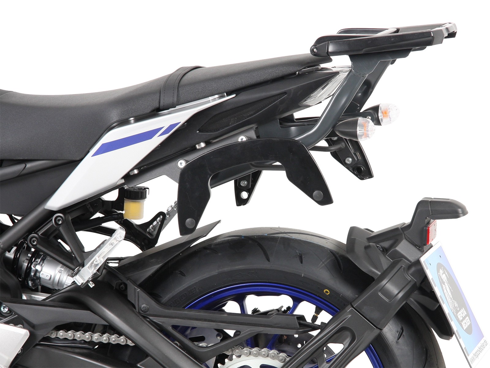 C-Bow side carrier anthracite for Yamaha MT-09 (Bj.17-) Hepco & Becker