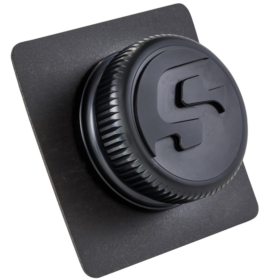 Gas cap for Vespa, black matt