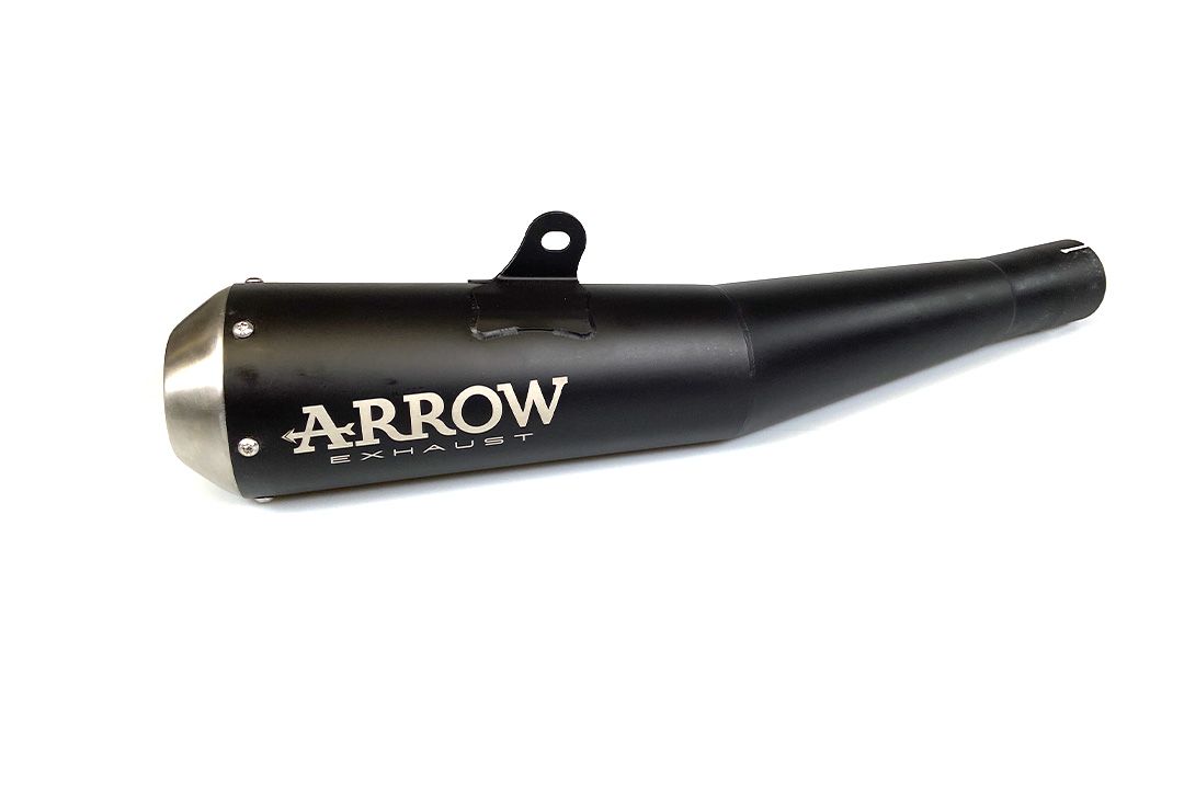 ARROW exhaust DARK PRO RACING for Yamaha XJR1300 2007-2016, stainless steel black