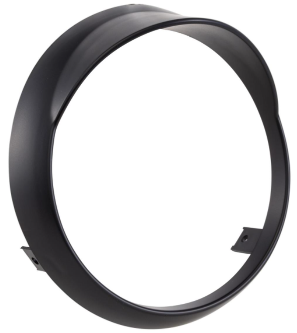 Lamp ring for Vespa Primavera 50-150cc 2T/4T, black matt
