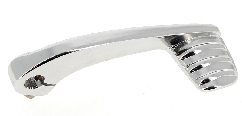 V PARTS Kickstarter lever silver Peugeot