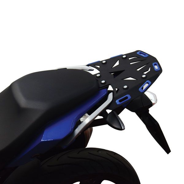 Luggage rack for BMW G 310 R (16-20), aluminum, black