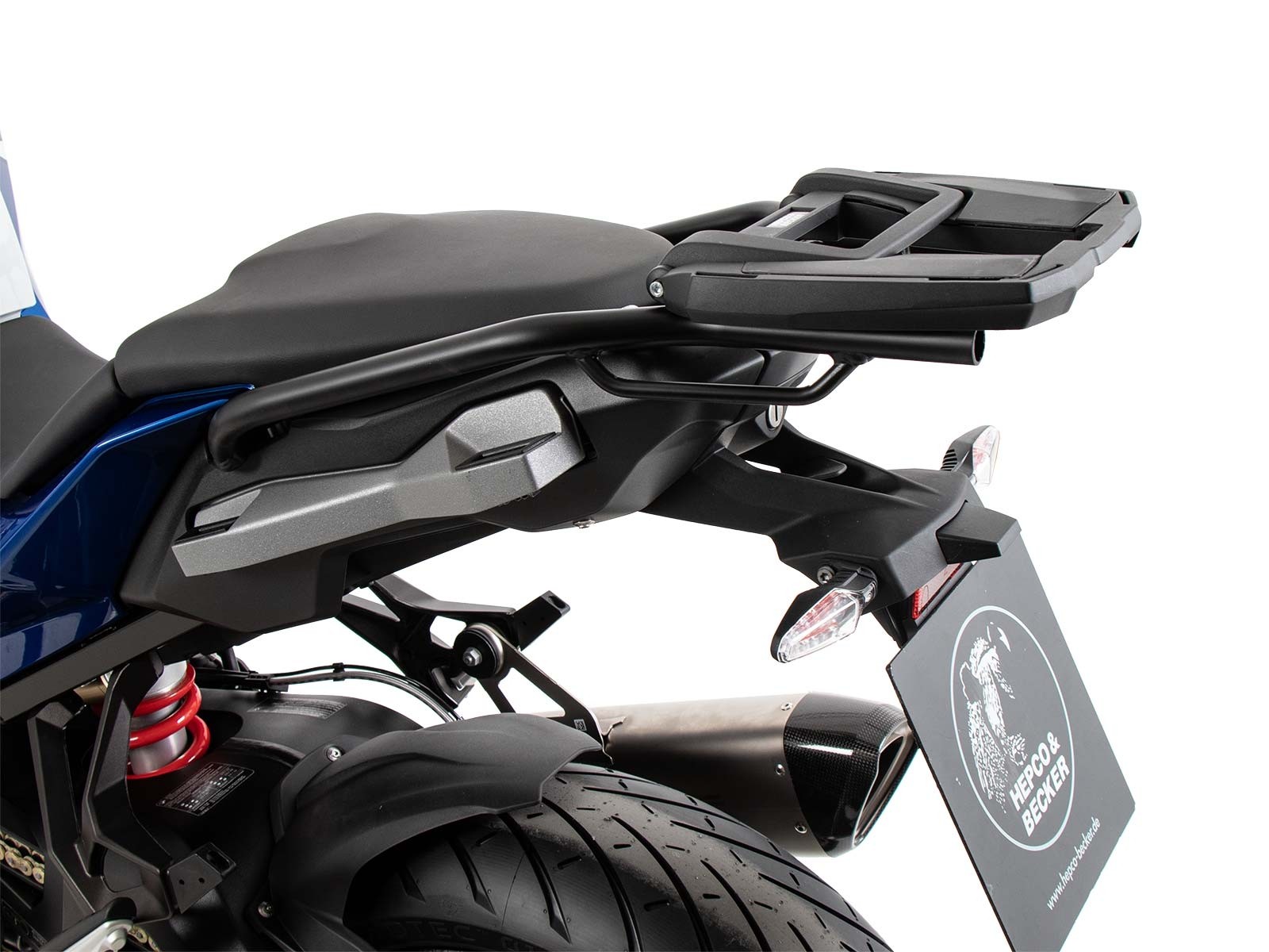 Easyrack top case carrier black for BMW S 1000 XR (20-23) Hepco & Becker
