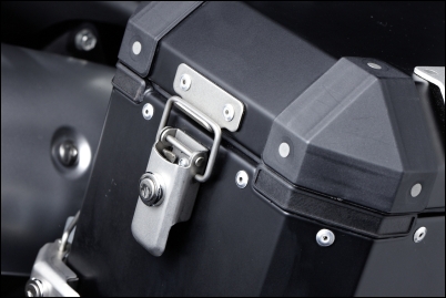 2 Locks - Alu Top Case for Suzuki V-Strom 650 BJ. 2009-2011