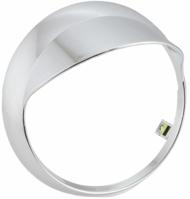 Lamp ring for Vespa Primavera 50-125cc 2T/4T, chrome